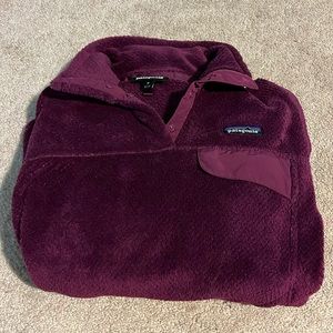 Purple Patagonia Fleece
